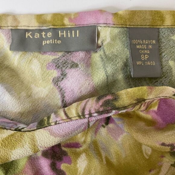Kate Hill | Petite Size 8| Floral | Flowing| Boho|Peasant|lightweight | Midi - Picture 5 of 10